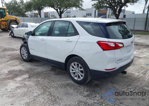 2019 Chevrolet Equinox Ls z USA, uszkodzony, nr VIN 3GNAXHEV2KS586948